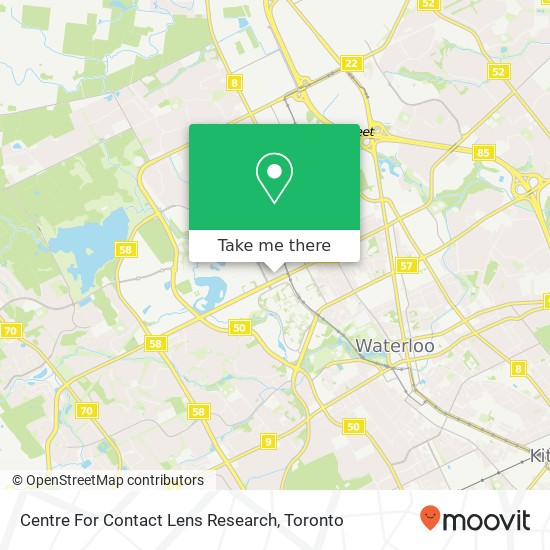 Centre For Contact Lens Research map