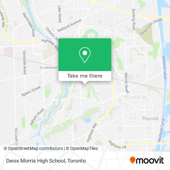 Denis Morris High School plan