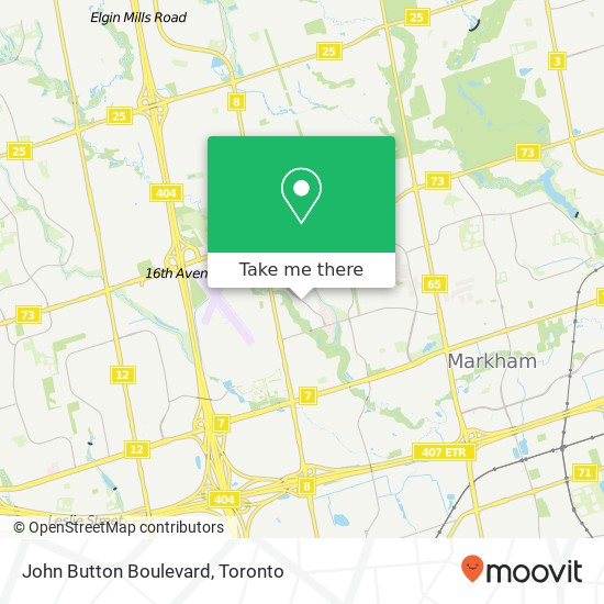 John Button Boulevard map