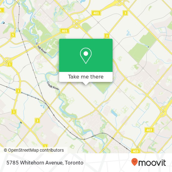 5785 Whitehorn Avenue map
