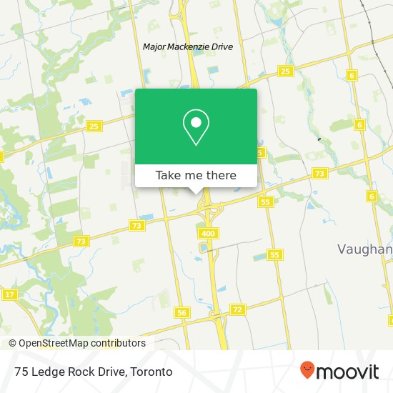 75 Ledge Rock Drive map