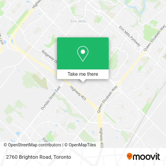 2760 Brighton Road map