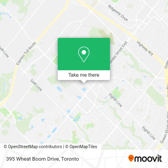 395 Wheat Boom Drive map