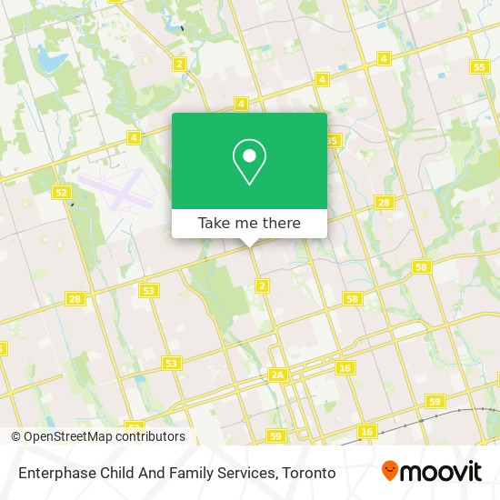 Enterphase Child And Family Services map