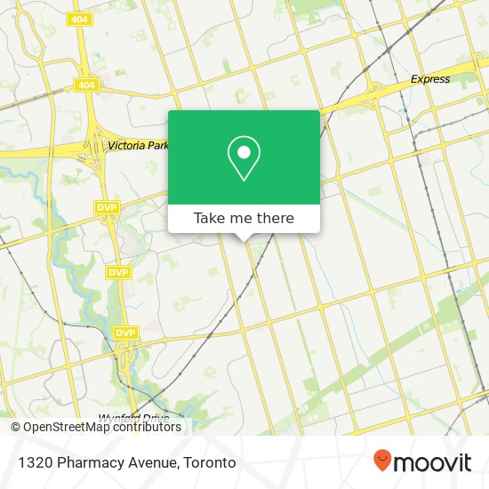 1320 Pharmacy Avenue map