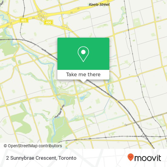 2 Sunnybrae Crescent map