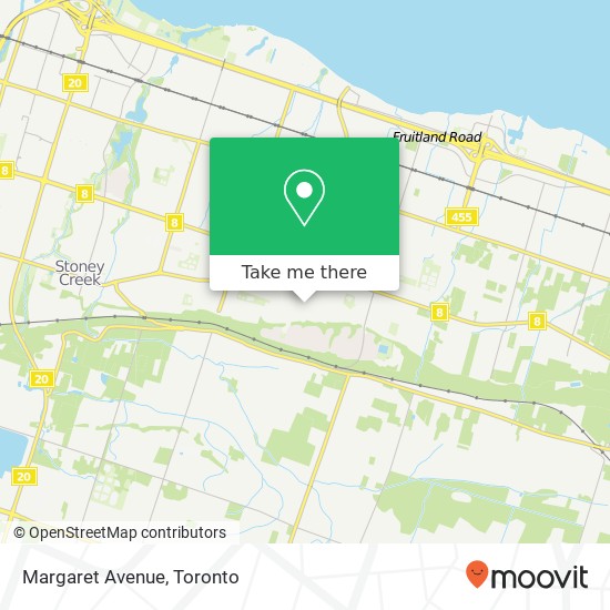 Margaret Avenue map