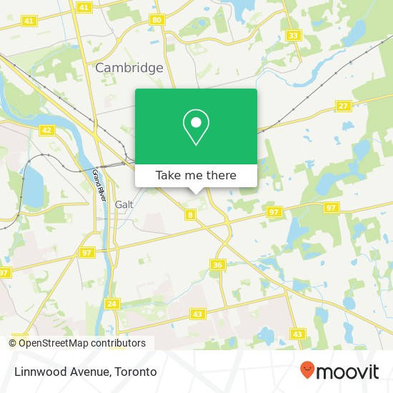 Linnwood Avenue map