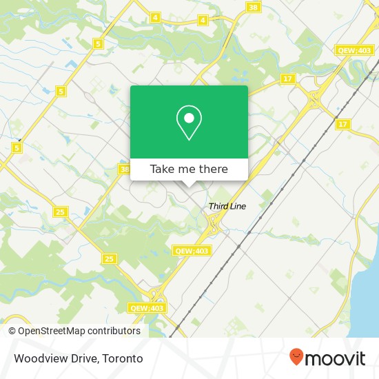 Woodview Drive map