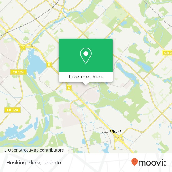 Hosking Place map
