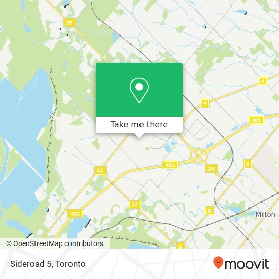 Sideroad 5 map