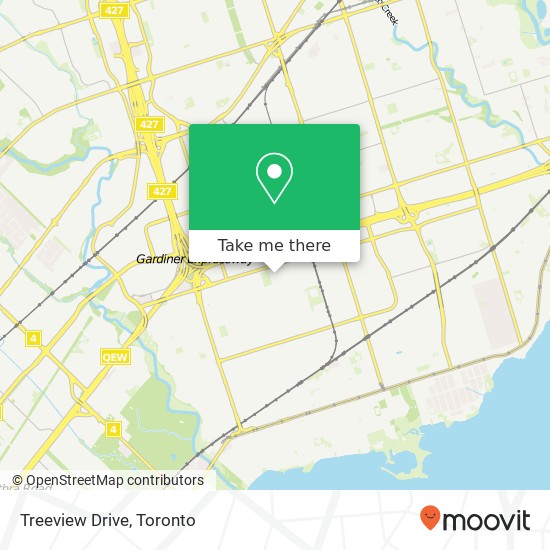 Treeview Drive map