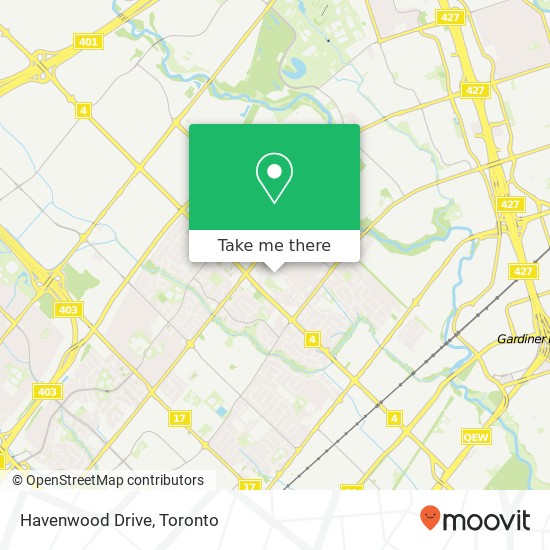 Havenwood Drive map
