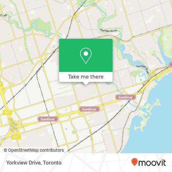 Yorkview Drive map