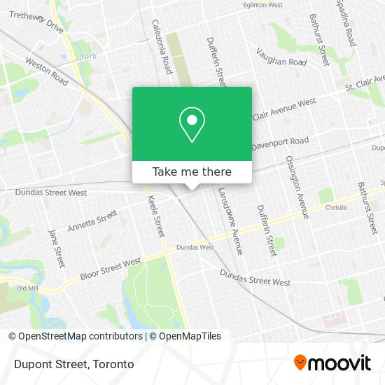 Dupont Street map