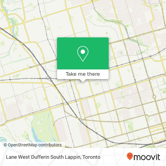 Lane West Dufferin South Lappin map