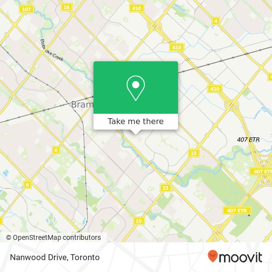 Nanwood Drive map