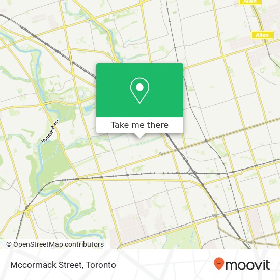 Mccormack Street map
