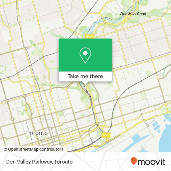 Don Valley Parkway plan