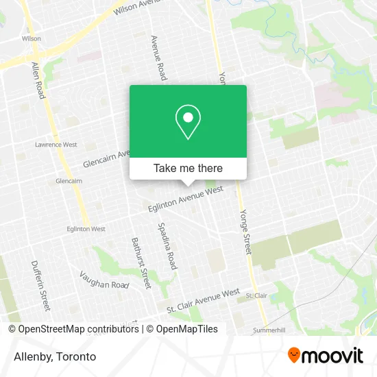 Allenby map