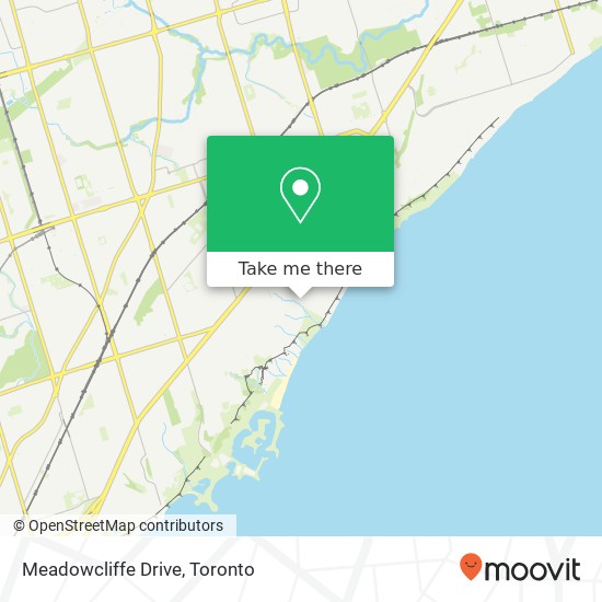 Meadowcliffe Drive map