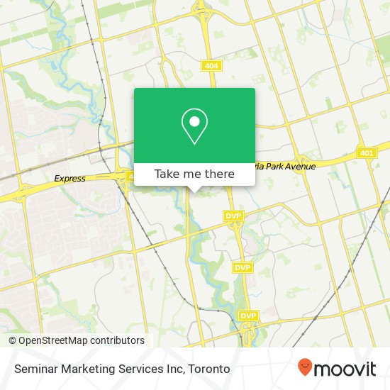 Seminar Marketing Services Inc map