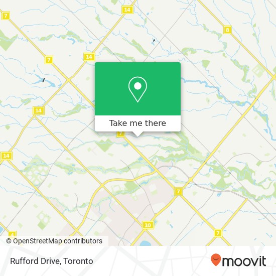 Rufford Drive map