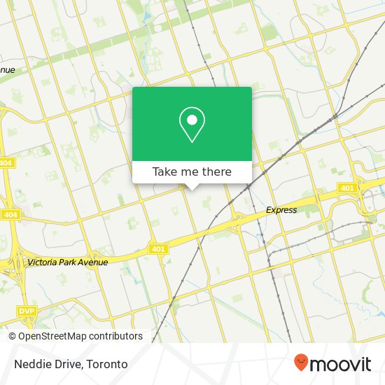 Neddie Drive map