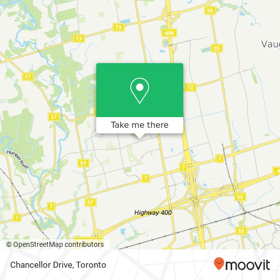 Chancellor Drive map