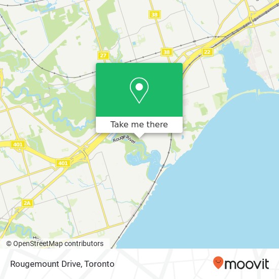 Rougemount Drive map