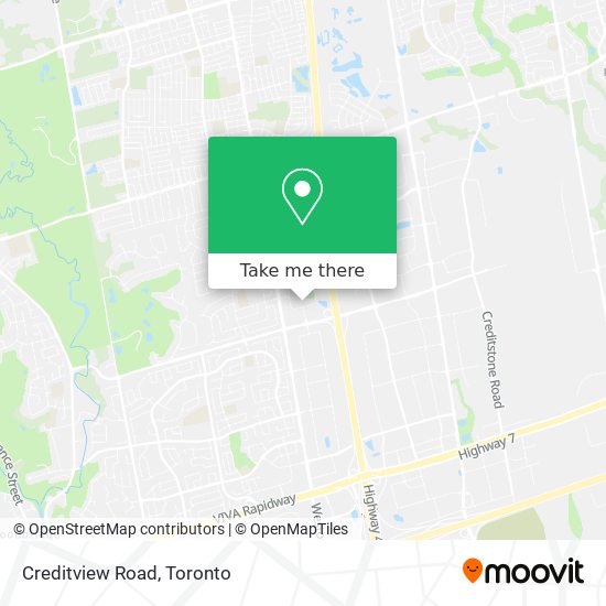 Creditview Road map