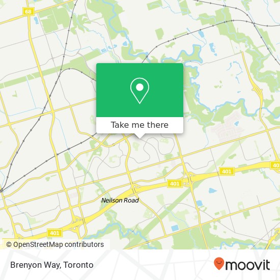 Brenyon Way map