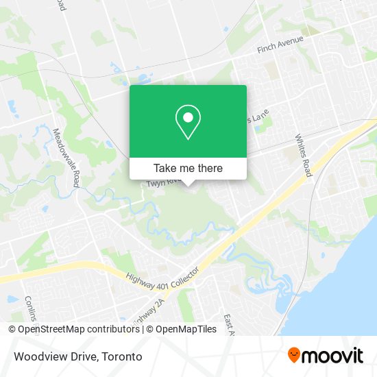 Woodview Drive map