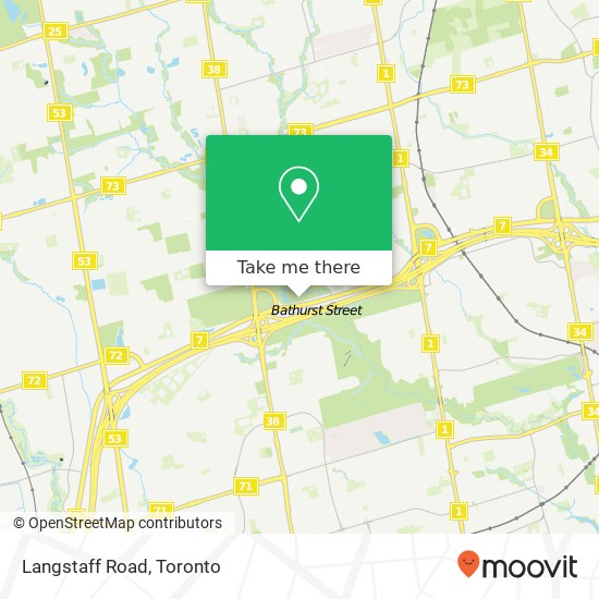 Langstaff Road map