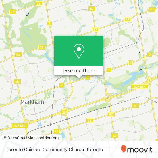 Toronto Chinese Community Church plan