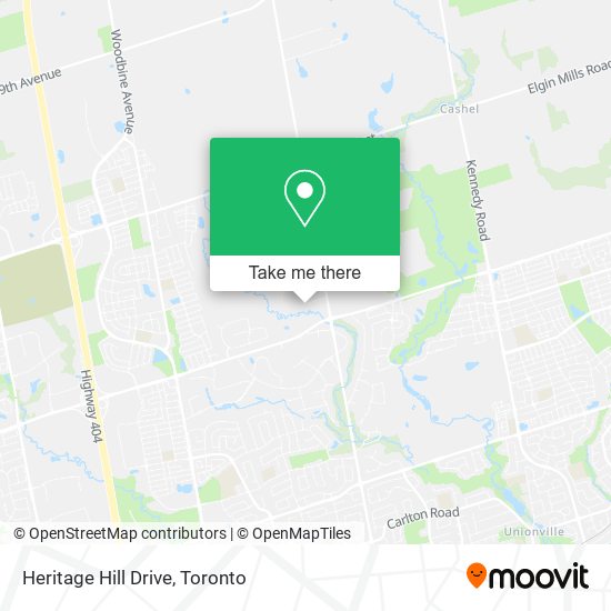 Heritage Hill Drive map