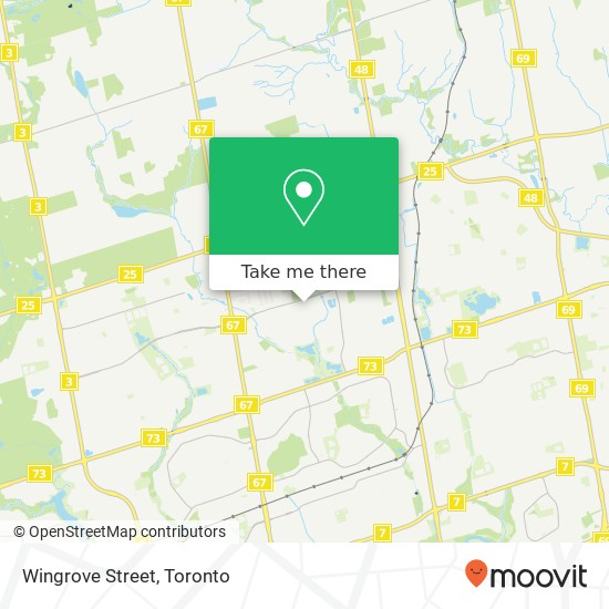 Wingrove Street map