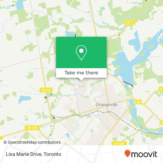 Lisa Marie Drive map