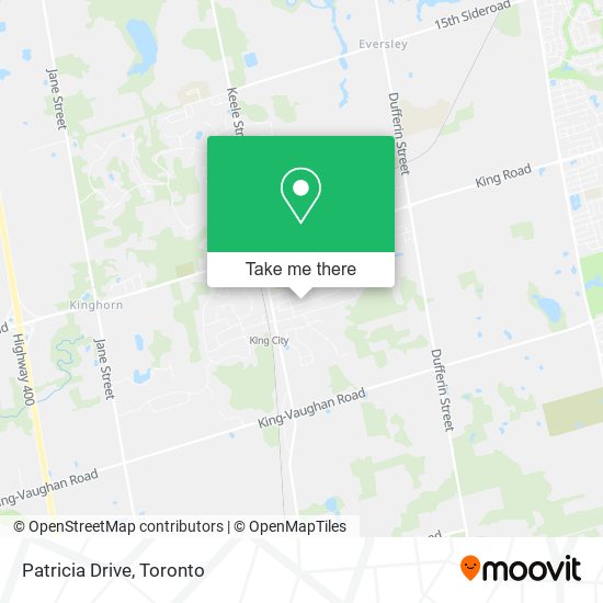 Patricia Drive map