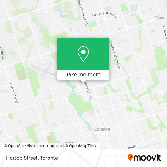 Hortop Street map