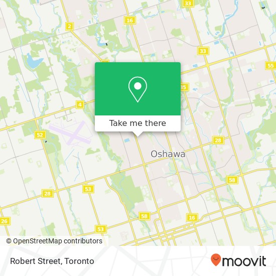 Robert Street map