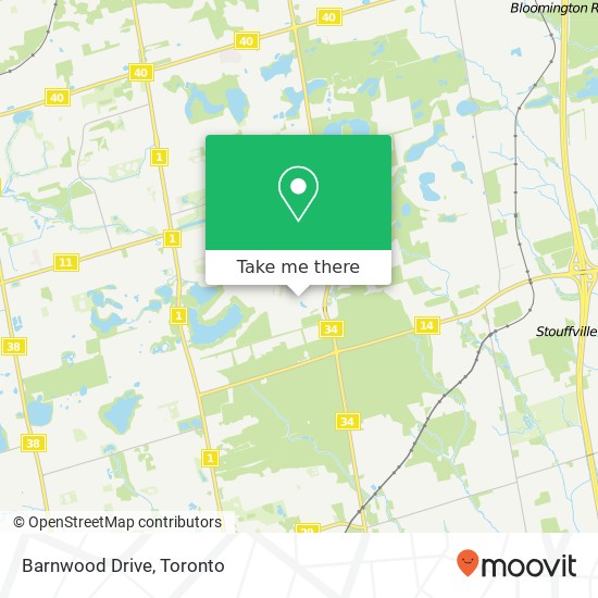 Barnwood Drive map