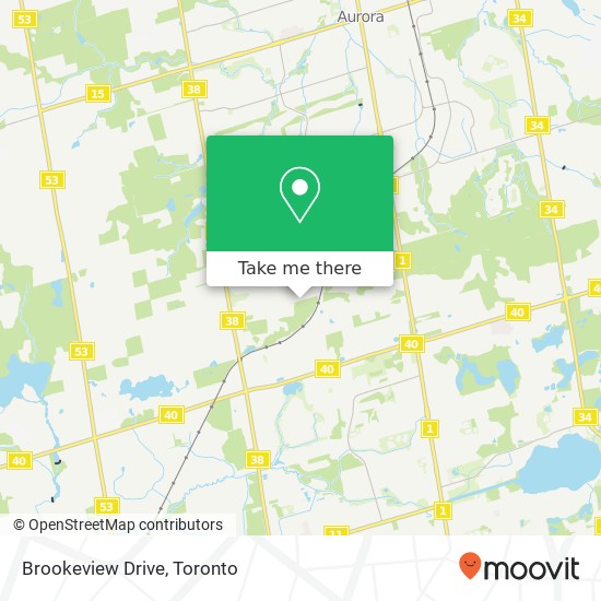 Brookeview Drive map