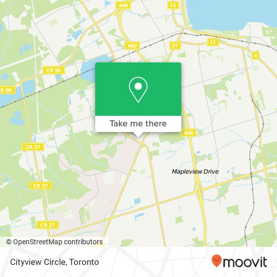 Cityview Circle map