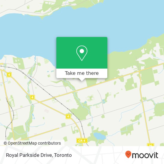 Royal Parkside Drive map