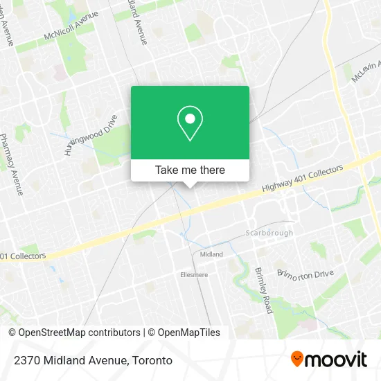 2370 Midland Avenue map