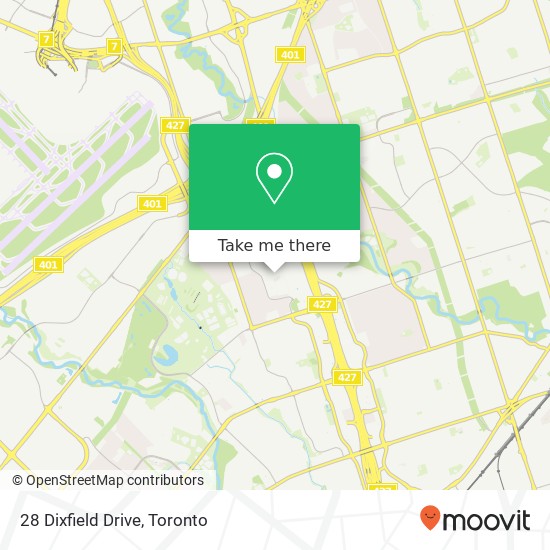 28 Dixfield Drive map