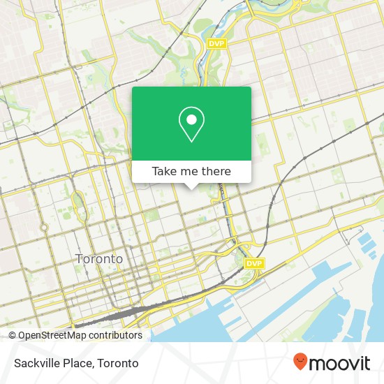 Sackville Place map