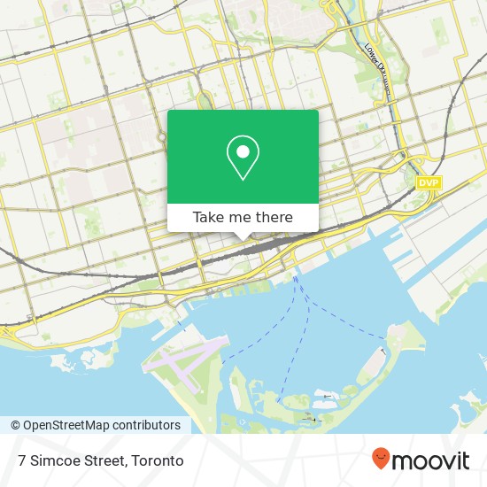 7 Simcoe Street map