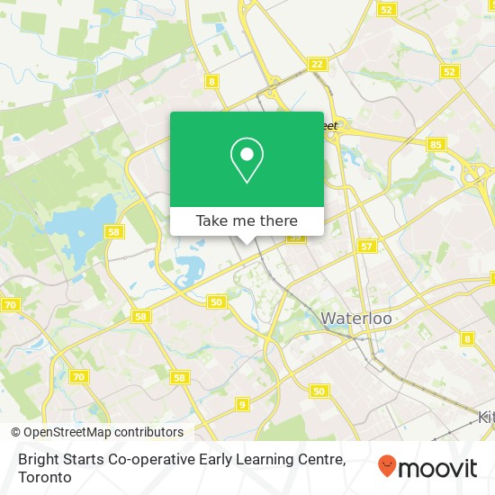 Bright Starts Co-operative Early Learning Centre map